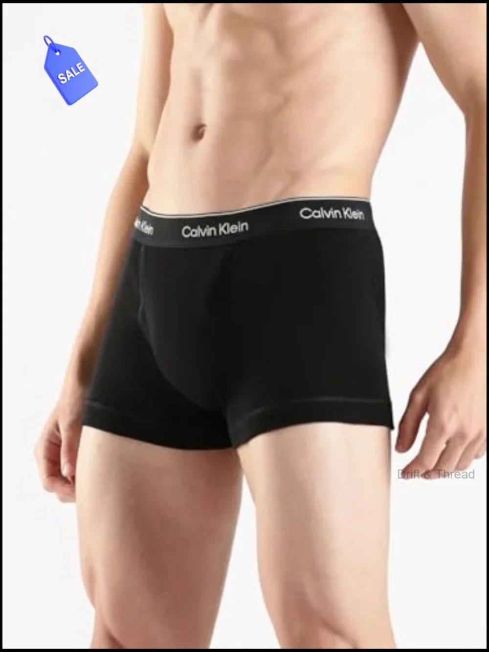 Men's Cotton Trunks Underwear 3-Pack Mid Rise Supportive Fly